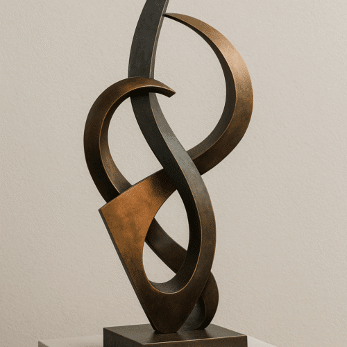 Modern Sculpture - Bronze and Copper