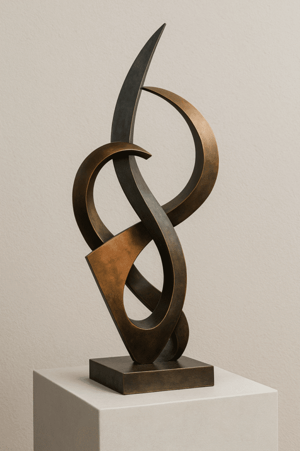 Modern Sculpture - Bronze and Copper
