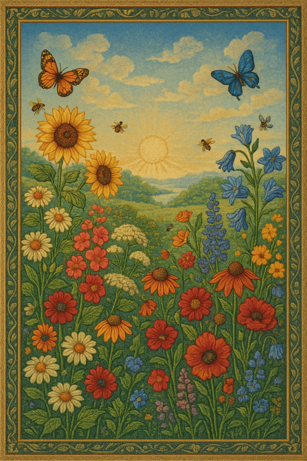 Sunny Garden - Tapestry